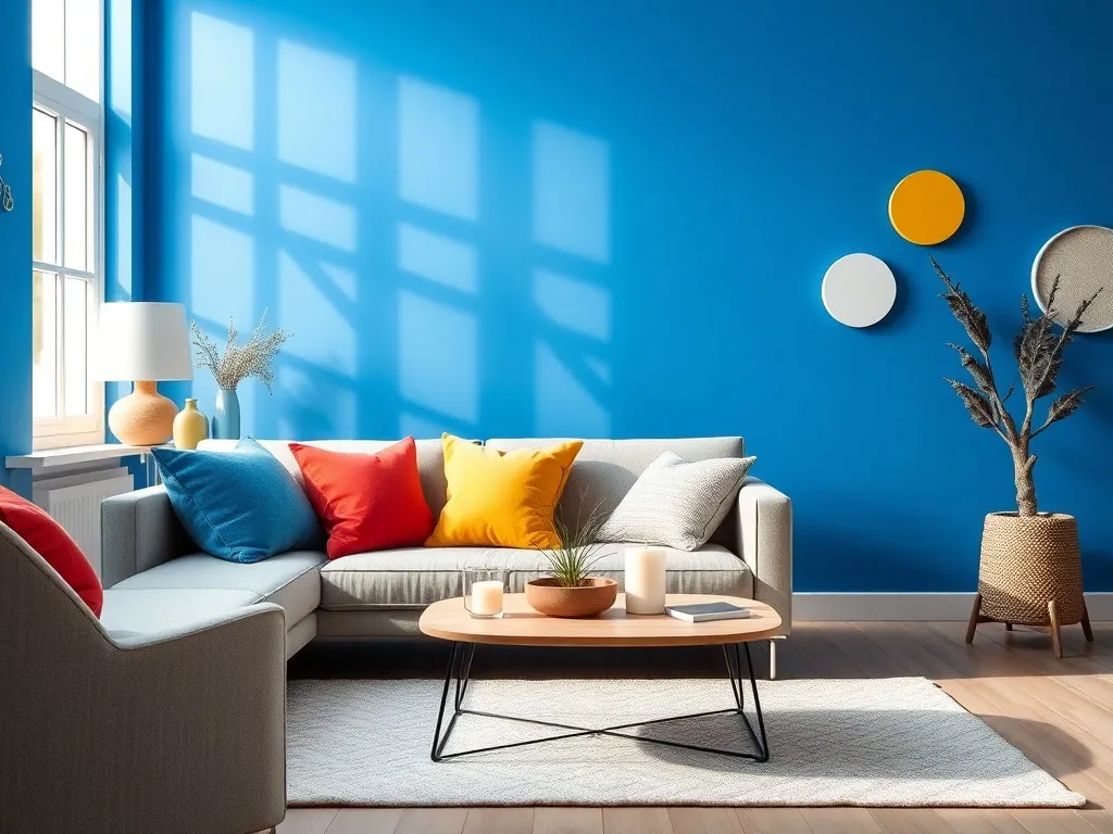 Z jakim kolorem połączyć niebieski na ścianie? Oto nasze propozycje!