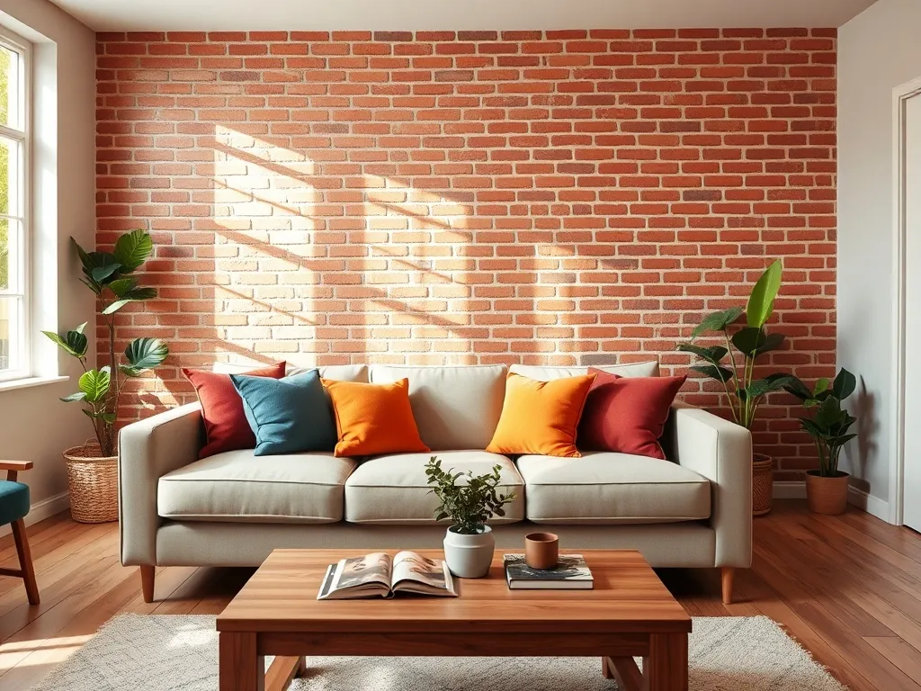 Jaki kolor ścian do czerwonej cegły? Oto najlepsze inspiracje