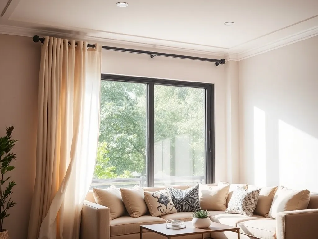 Karnisz na całą ścianę: jak go dobrać do swojego wnętrza?