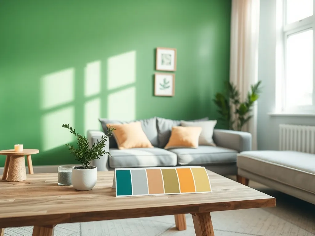 Z jakim kolorem połączyć zielony na ścianie? Oto najlepsze pomysły!