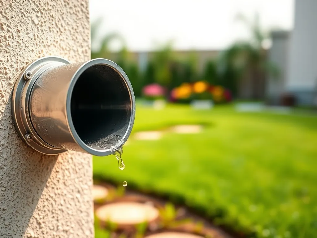 Jaką powinna być odległość rury spustowej od ściany?