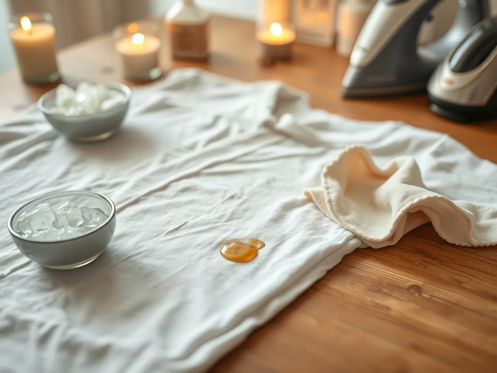 Jak zmyć wosk z ubrań? Sprawdzone metody na trudne plamy