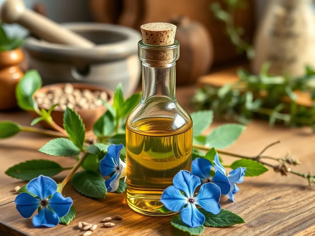 Olej z ogórecznika na co? Odkryj jego niezwykłe właściwości!