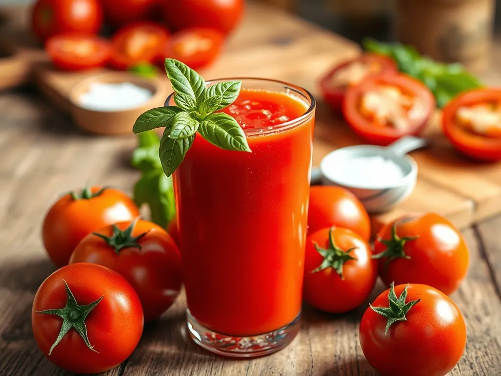 Dlaczego warto pić sok pomidorowy? Odkryj zdrowotne korzyści!