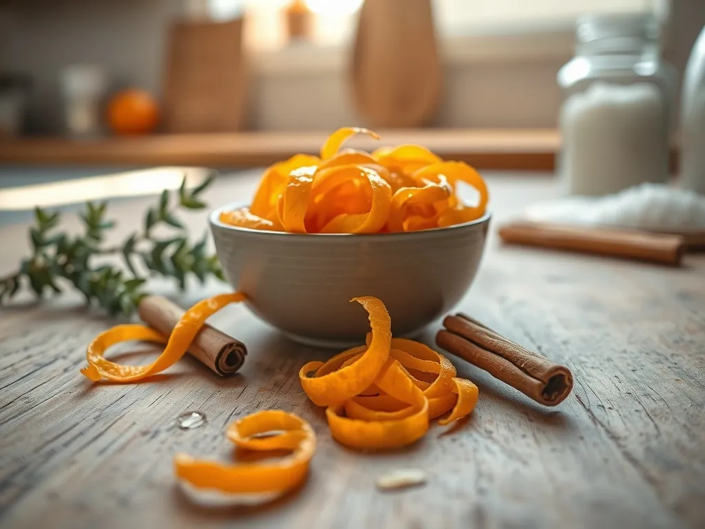 Jak wykorzystać skórkę mandarynki?