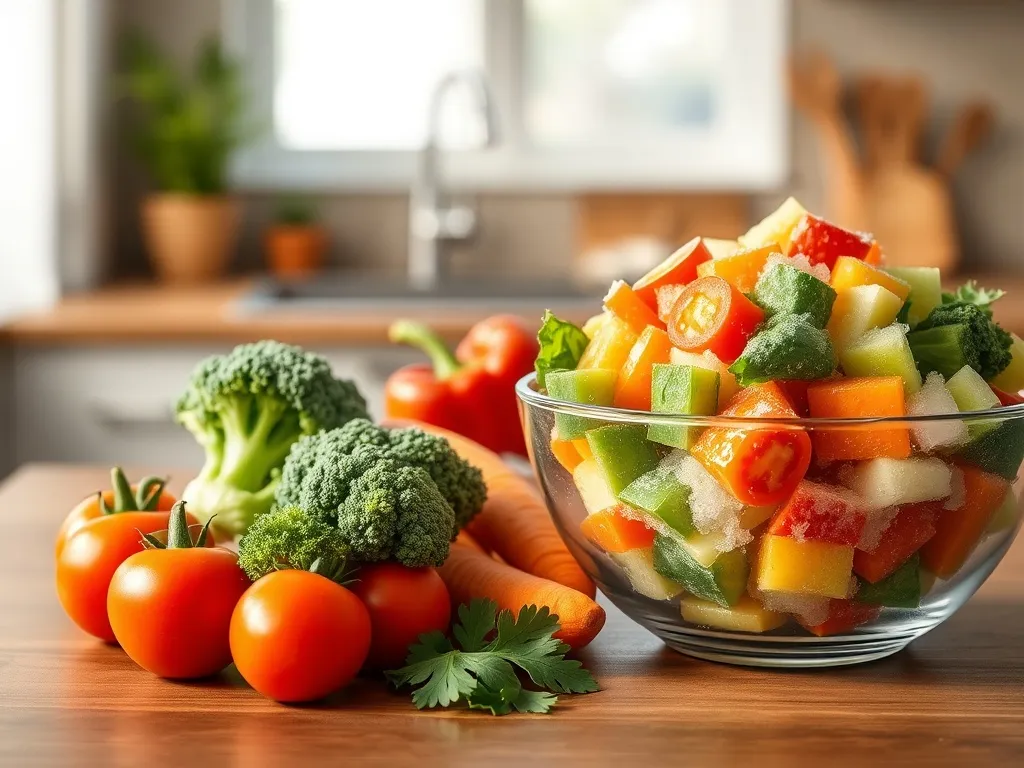 Mrożonki czy świeże warzywa — co zdrowsze?