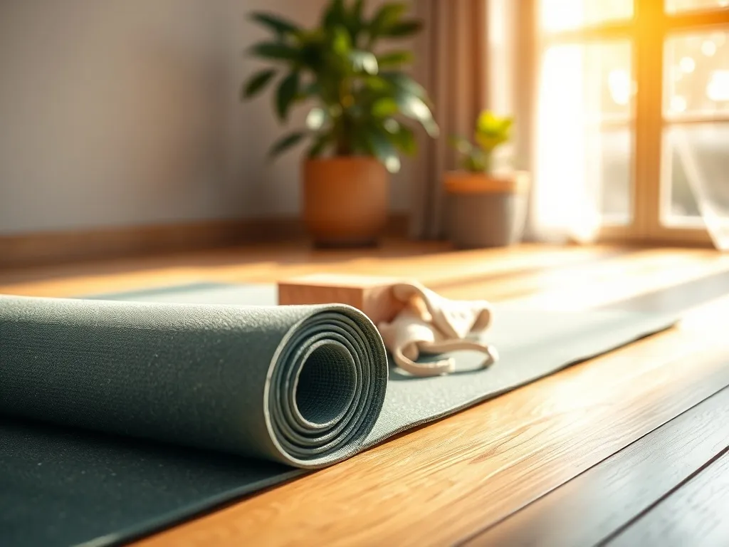Jak wybrać dobrą matę do jogi?